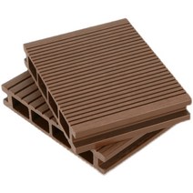 방부목 합성목 목재 데크 인조 시공 데크재 각재, 145x21mm 사각 구멍