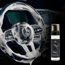 자동차 실내 가죽시트 얼룩제거 카짐 폼 클리너 200ml, 2세트(클리너2+패드2)