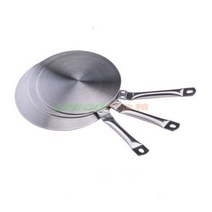 열전도 플레이트 판 보드 인덕션 핫플레이트 원형 22cm 24cm 주방 가스 레인지 열전도 판 430스테인레스, 한개옵션1