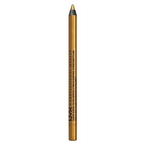 NYX PROFESSIONAL MAKEUP 슬라이드 온 펜슬 워터프루프 아이라이너 - 글리치 골드, 1 Count (1개), Glitzy Gold