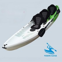 카약 미니 낚시 피싱 보트, 보트+노2개+구명조끼2개+고급등받이2개