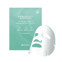 [BEST] 미즈온 시카루로닉 워터핏 마스크 10매 / 보습 시카 히알루론산 시카라인 마스크팩, 10개, 단품없음