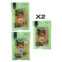 에이치엔에프 하나누리 X2개 15p 강아지 애견간식 껌간식 고기말이껌 한우껌 6WAAD1CF, 1개, 한우와소간