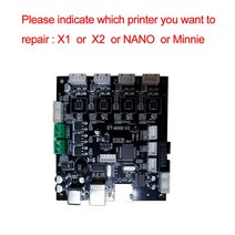 Easythreed-마더보드 X1 X2 X3 X4 나노 미니 3D 프린터 액세서리, [02] X1 motherboard