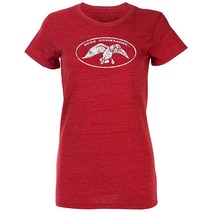 덕앤벅컴앤더 Duck and Buck Commander 여성용 Weathered 크루 티 레드, Medium
