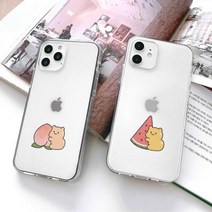 곤룐 쨀리공장 복숭아수박 소프트젤리케이스 LG V40:수박쨀리, 1개