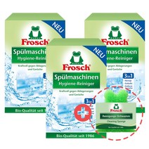 Frosch 프로쉬 독일 친환경 식기세척기용 클리너 3박스+개구리수세미