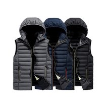 Sevenmoon 오리털 패딩조끼 패딩 베스트 남 패딩베스트 패딩조끼 L-4XL