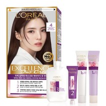 엑셀랑스 듀오크림 나눠 쓰는 새치커버 염색약 +오일샤쉐5장, 5호 자연갈색
