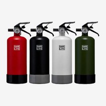 차량용 소화기 Z15 캠핑용 가정용 자동차 디자인 소화기 ABC분말소화기 1.5kg, 화이트