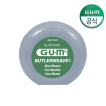 GUM 검 치과 위브 민트왁스 휴대용 치실(3.6m) 1815, 단품