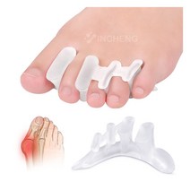 UPAKME Hallux Valgus 젤 Orthotic Bunion 부목 별도의 큰 뼈 정형 풋 해머 교정기 분리기 삽입 패드