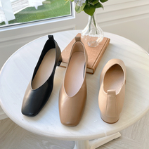 루시다 루나 양가죽 펌프스