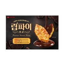 롯데 립파이 초코 벌크 132g 쵸코 탕비실 어린이집 사무실간식 주전부리, 4개
