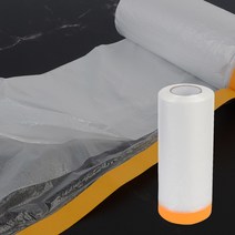 커버링 테이프 마스킹 비닐 페인트 도색 시공 칠 보호 커버 10M 폭 180CM