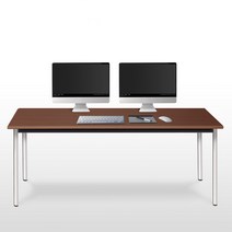 아이윈 게이밍 컴퓨터 1인용 2인용 책상, 월넛