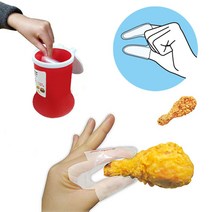 핑거넵 일회용 손가락 위생 비닐 장갑 미니 핑거냅 디스펜서, 1개