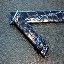유광 네이비 블루 투톤 악어가죽밴드 시계줄 10mm 14mm 16mm 18mm 20mm 악어 악어스트랩.악어가죽줄. 원시계 pistos1983