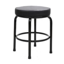 아트박스/가구느낌 보조대의자 스툴 간이 보조의자, 보조대의자-블랙