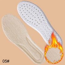 겨울용 플러시 두꺼운 코튼 깔창 바닥 캐시미어 방한 유니섹스 성인 난방 1 쌍, 05 EVA-Beige_04 41-42