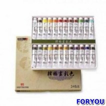 ForU283 신한 동양화물감 세트 20ml 24색 물감 한국화채색 한국화 한국화물감, 상세페이지 참조