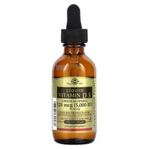 솔가 액상 비타민D3 천연 오렌지향 5000IU 59ml Vitamin D3