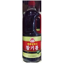 할인존 A83dW7446u 참기름(해표 1.8L) 식자재 식당용 업소용 참기름 대용량