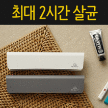 1인용 트래빛 휴대용 칫솔살균기, 그레이