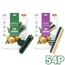 더그린 덴탈껌 그린스틱 믹스스틱 54P, 그린스틱 54P