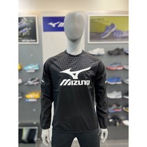 미즈노 라운드 패턴 피스테 티셔츠 (PATTERN PISTE - 32E202509)