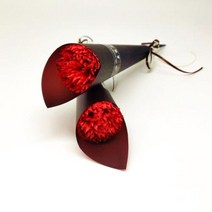 카네이션 모양의 비누 장식 꽃 꽃잎 목욕 에센셜 오일 발렌타인데이 선물 5 개, red+10pcs
