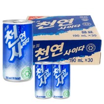 일화 천연사이다 190ml 30개입