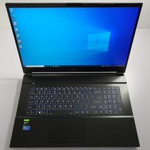 17인치 한성 게이밍 X706T 고사양 싼 중고 노트북, WIN10 Home, 16GB, 500GB, 코어i7, 블랙