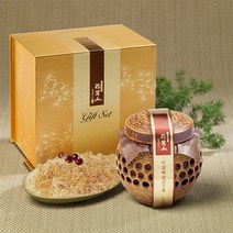 산삼배양근 담은꿀 명품 1호 2호 (국내산 산삼배양근을 담은 국내산벌꿀) 도자기, 1호- 400g