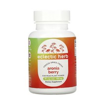 이클레틱 허브 동결 건조 아로니아 베리 450 mg 90 캡슐, 1개, 기본