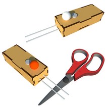 과학키트-뉴 DIY 간이 전기 전도계(전기박사) 만들기