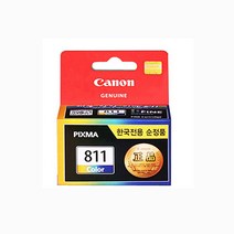 MX357 캐논정품 PG810 검정 CL811 컬러 PG810+CL811 세트 잉크 PG810XL 흑백 CL811XL 칼라 PG810XL+CL811XL 세트 810잉크 811잉크, 1개, CL811컬러