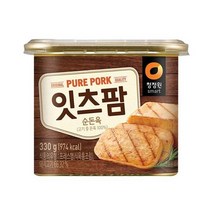 청정원 맛있는밑반찬 잇츠팜 통조림 햄 순돈육 추천 330g 자취 캠핑음식 간단한요리 간편식, 31개