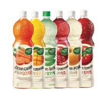 웅진식품 [웅진식품] 자연은 과일쥬스 1.5L x 4페트 (토마토/알로에 등 6종 중 택1), 당근