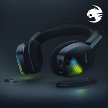 로캣 씬 프로 에어 Syn Pro Air 무선 3D RGB 게이밍 헤드셋