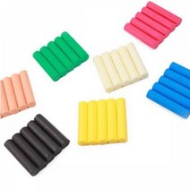 클레이 점토 유아 굳지않는 찰흙 안전한 쌀 흰색