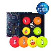 볼빅 골프공 2023계묘년 선물세트 4구 (볼마커 /포장/ 쇼핑백포함) + 마스크 10입 증정