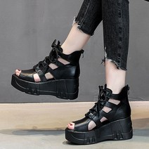 뉴타임즈 여성 웨지 샌들 NO415Z