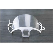 [눈에띄다] 일회용 위생 투명필름 마스크, 10개, 1개