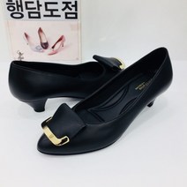 에스콰이아 여성 쿠션 구두(4cm) / PF0SHP813BK
