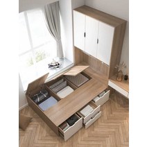 고시원침대 기숙사 미니 싱글 작은 단면매트리스 멀티싱글 1인용 무소음, 1350mmx2000mm