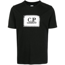 22SS CP컴퍼니 로고 반팔티 12CMTS042A 블랙
