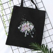 에코백 꽃 자수 diy 집콕 취미 생활 잡순이 공예 초보, 겨울밤 [패키지+모조대나무 자수스트레치]