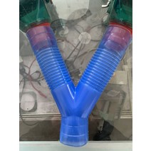 시비관 45 구경 1점 2 3방향 비료관 전기 시비 부속품 무경운 기계 농기계 부속품, 1