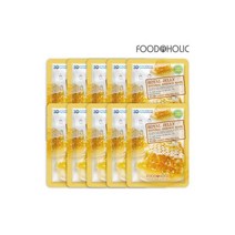 3D 로얄제리 내추럴에센스 마스크팩 10매, 푸드어홀릭3D 로얄제리 내추럴에센스 마스크팩(10매)